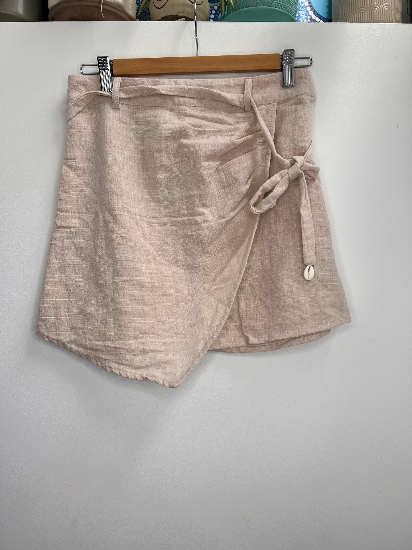SAMPLE - Cowrie Linen Mini Skirt