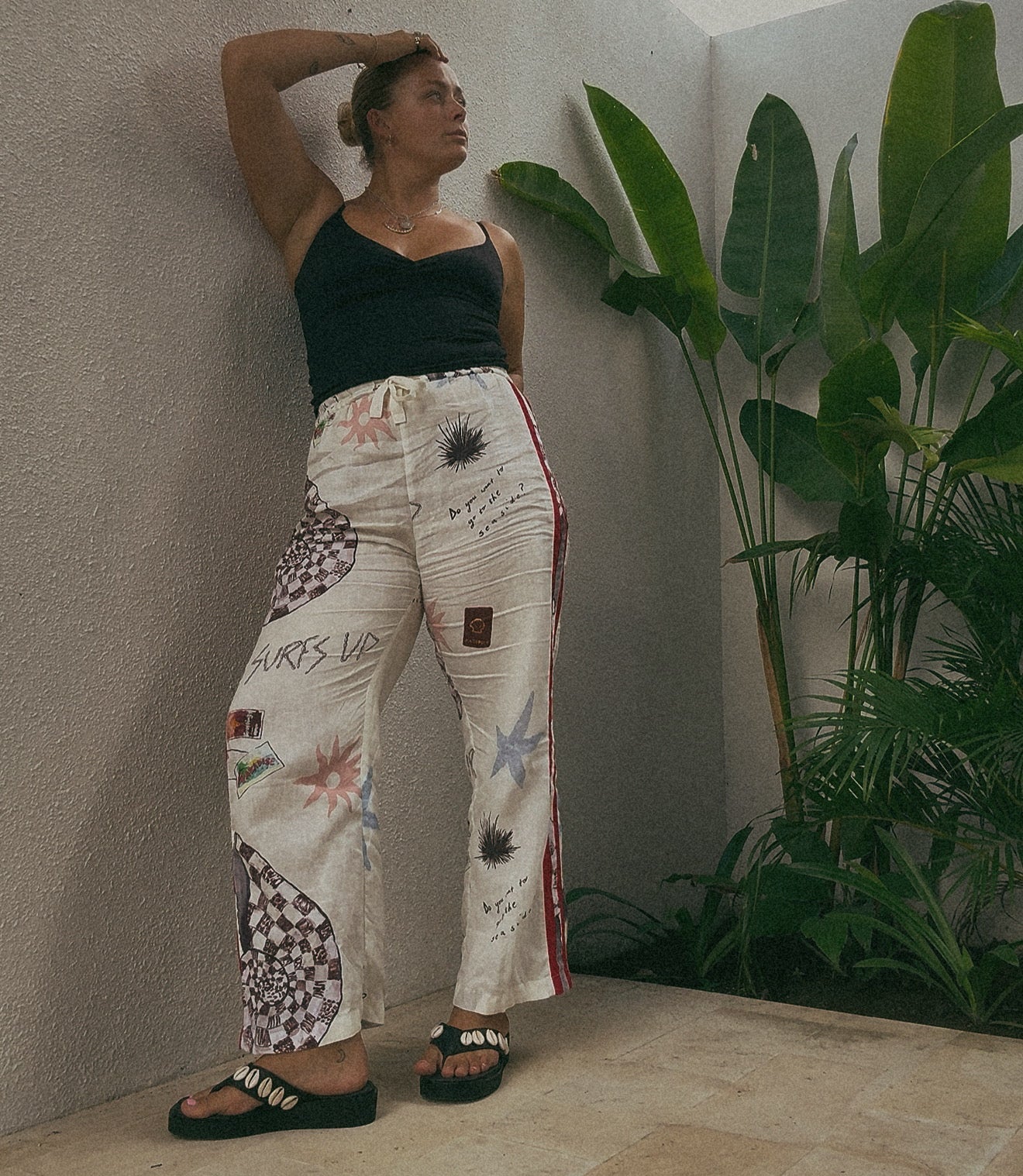 Salty Wanderer Cowrie Sandal