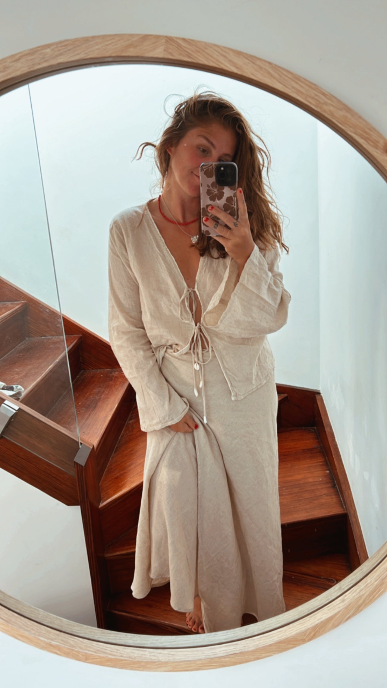 Sol Seeker Cowrie Wrap Skirt