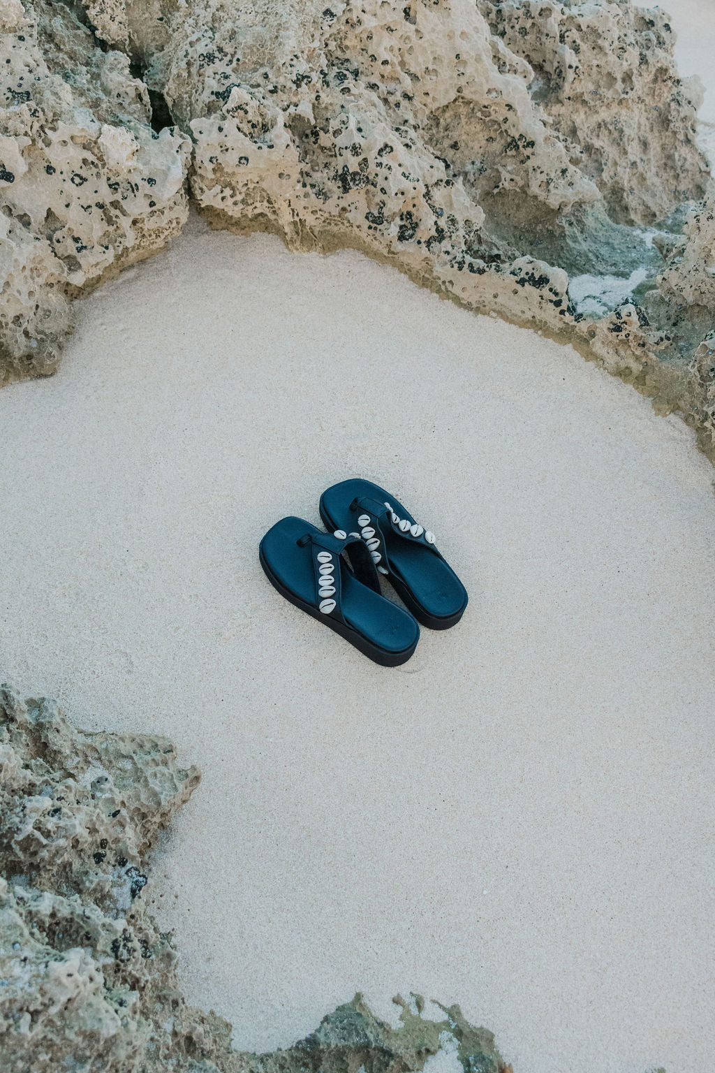 Salty Wanderer Cowrie Sandal