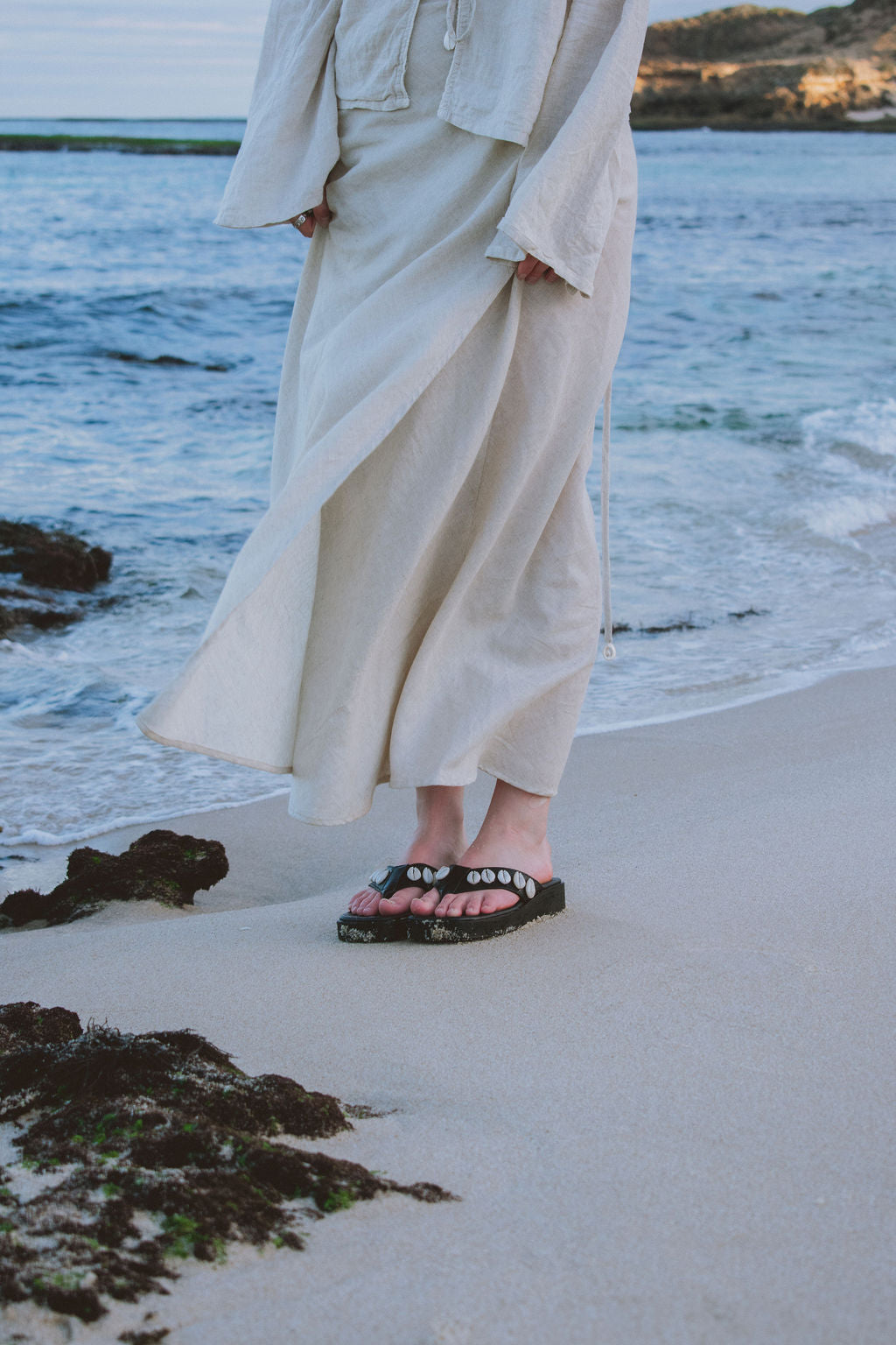 Sol Seeker Cowrie Wrap Skirt