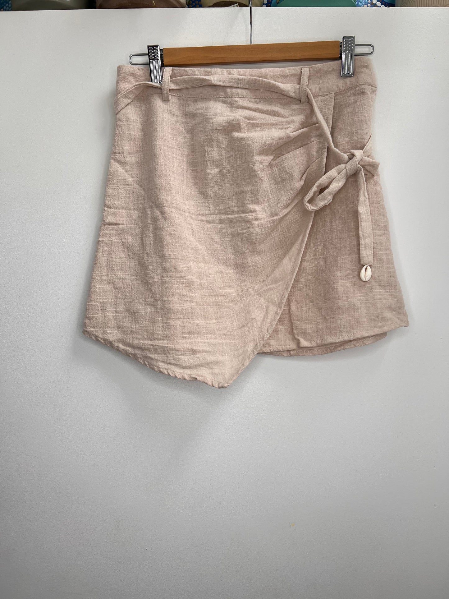 SAMPLE - Cowrie Linen Mini Skirt
