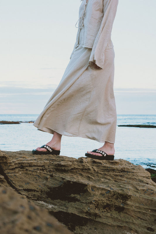 Sol Seeker Cowrie Wrap Skirt